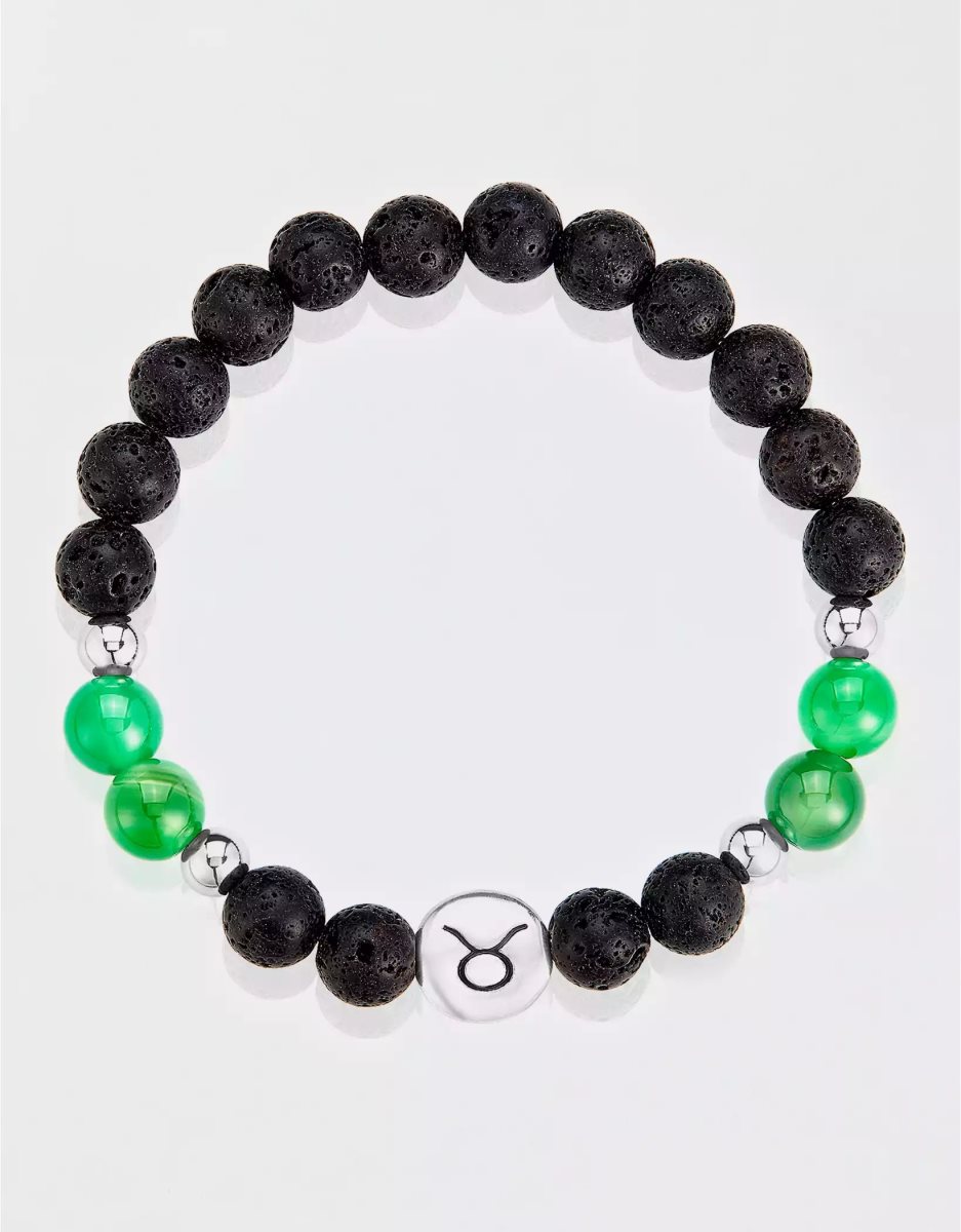 Bijoux American Eagle Zodiac Bead Bracelet Vert Homme | VGM-62665114